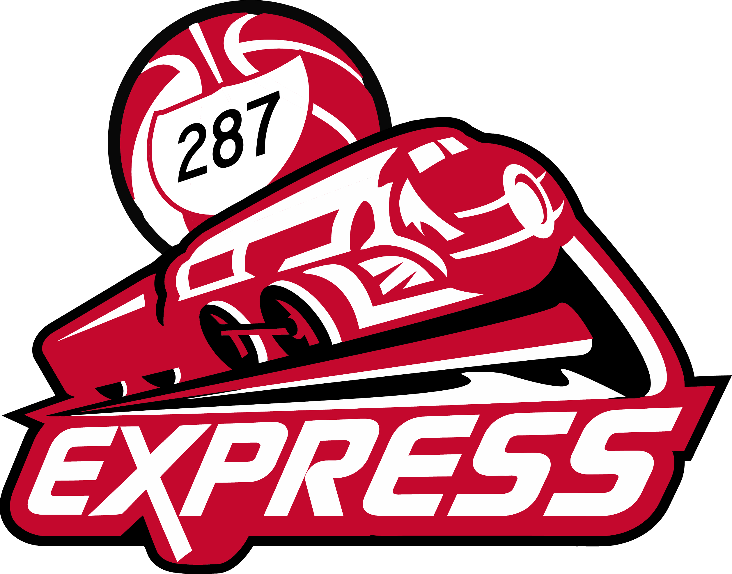 287 Express youth basketball logo